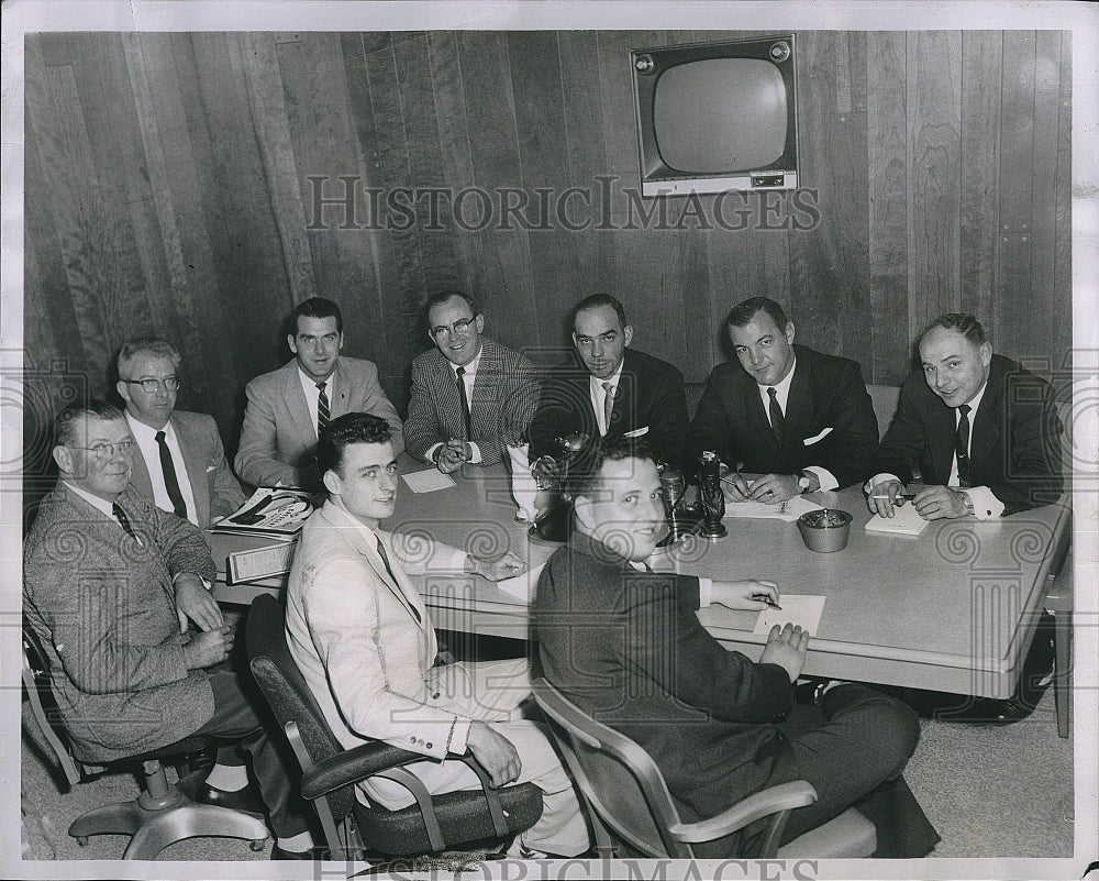 1958 Press Photo TICOA, J Kalick,B O&#39;Brien,B McVey,J Crane,E Devaney,B Walsh - Historic Images