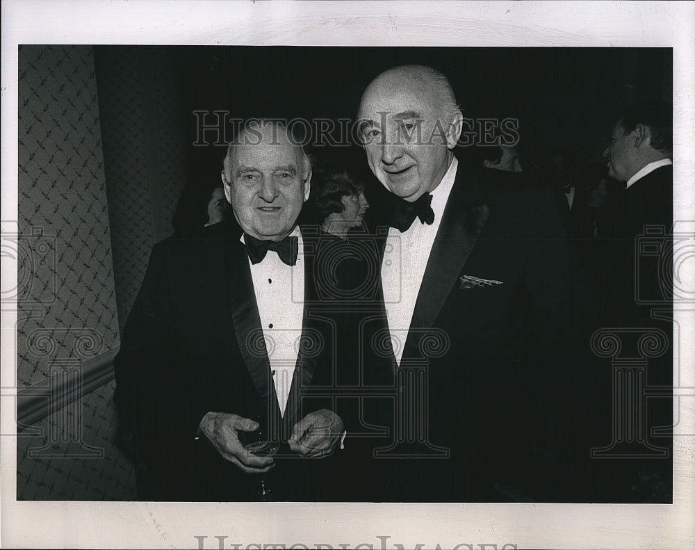 1991 Press Photo American Ireland Fund L O&#39;Connel &amp; Thomas Jordan - Historic Images