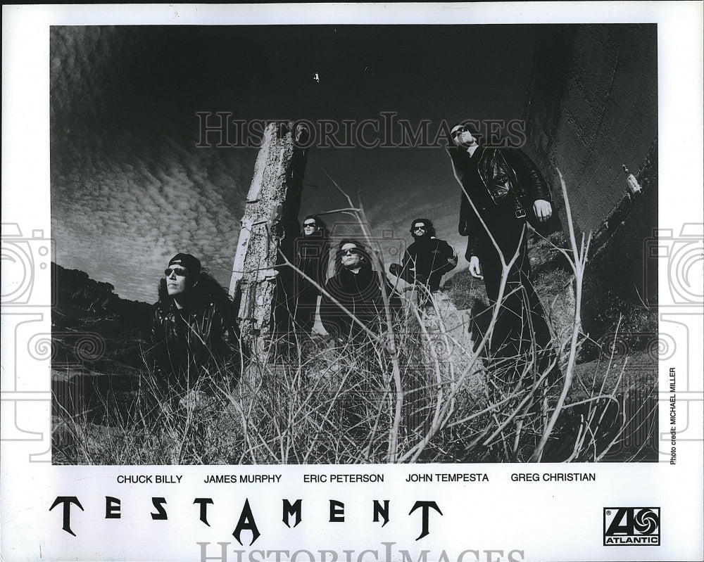 Press Photo Testament, C Billy, J Murphy, E Peterson, J Tempesta, G Christian - Historic Images