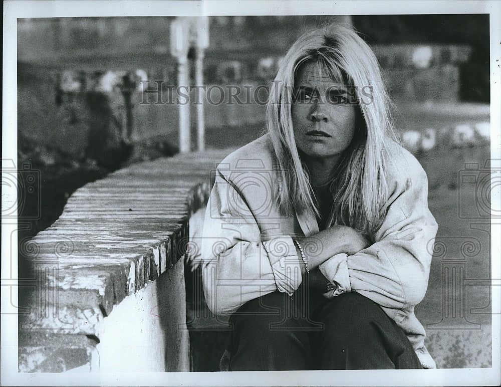 1987 Press Photo Meredith Baxter Birney in &quot;The Long Journey Home&quot;. - Historic Images