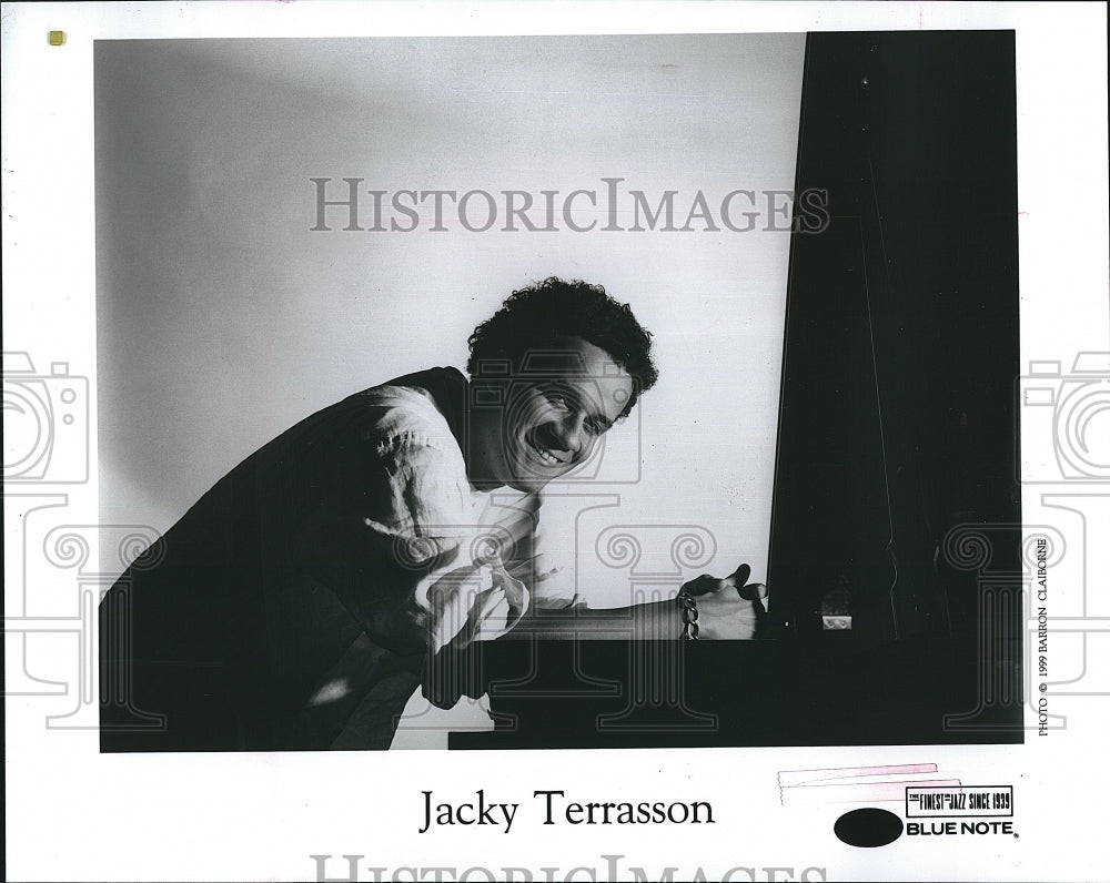 1999 Press Photo Jazz Pianist Jacky Terrasson - Historic Images