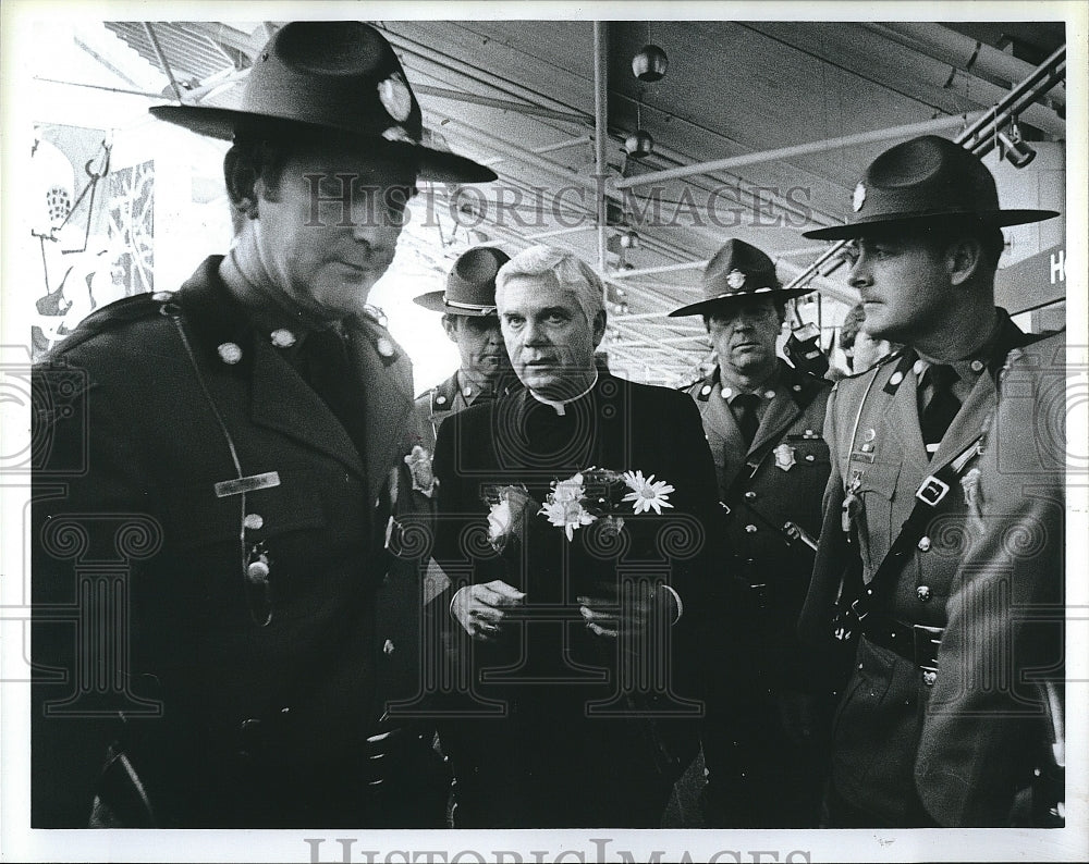 Press Photo Cardinal Bernardo Law of Roman Catholic Church. - Historic Images