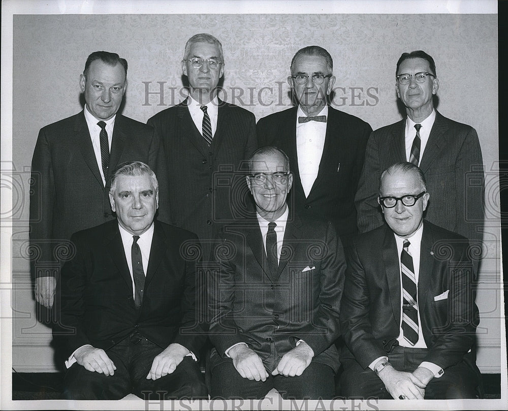 1964 Press Photo Joseph Healey, Thomas Chatfield, John Toomey, William Schan - Historic Images