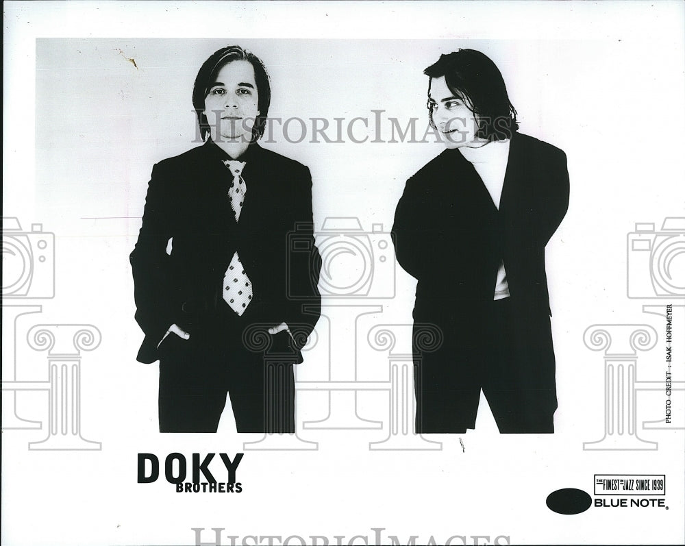 1996 Press Photo Musical Duo Doky Brothers - Historic Images