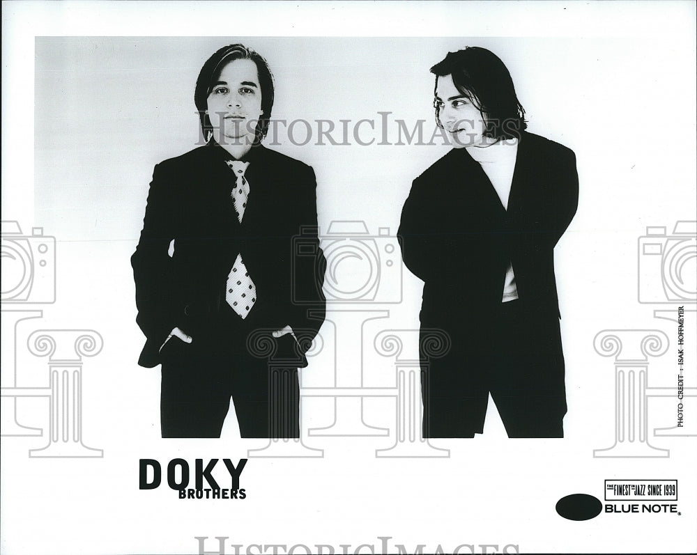 Press Photo Musical Duo Doky Brothers - Historic Images