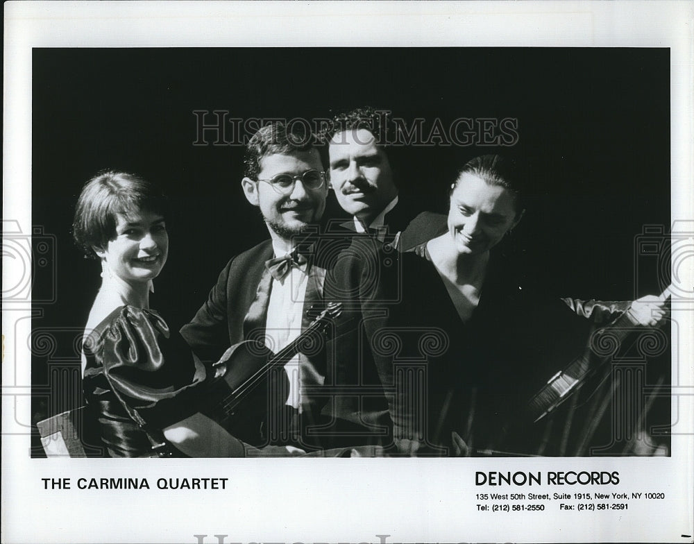 Press Photo The Carmina Quartet - Historic Images