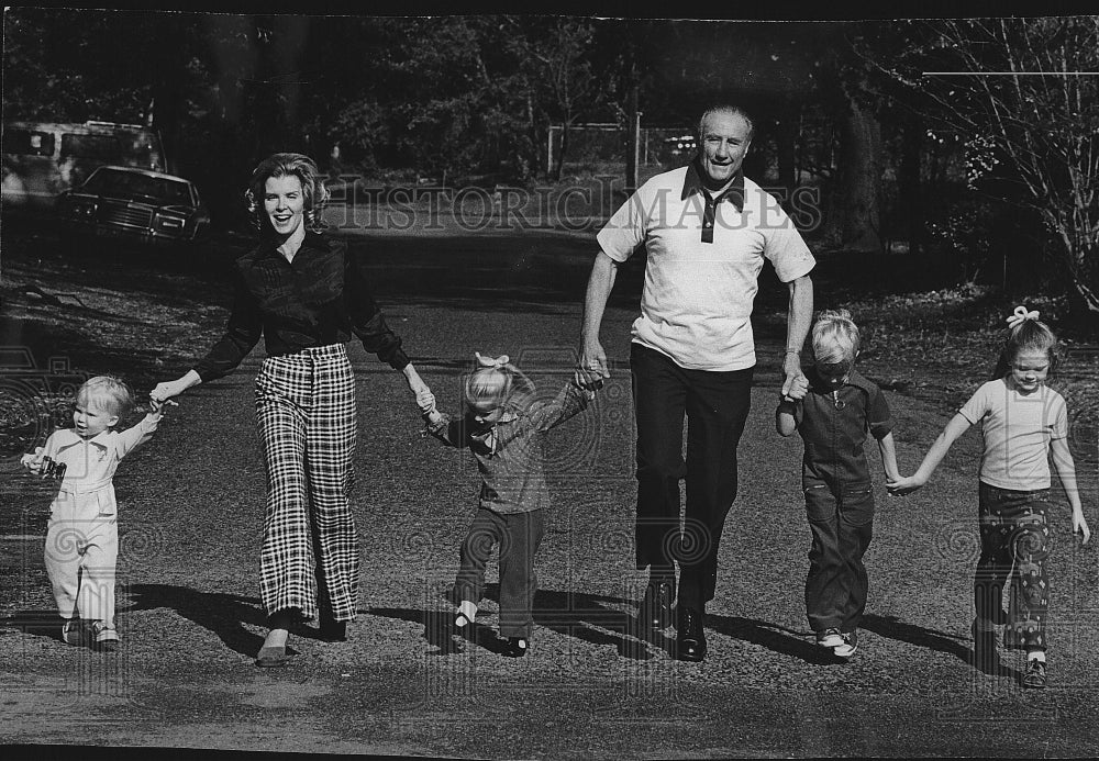 1978 Press Photo Sen Strom Thurmond of South Carolina &amp; his family - Historic Images