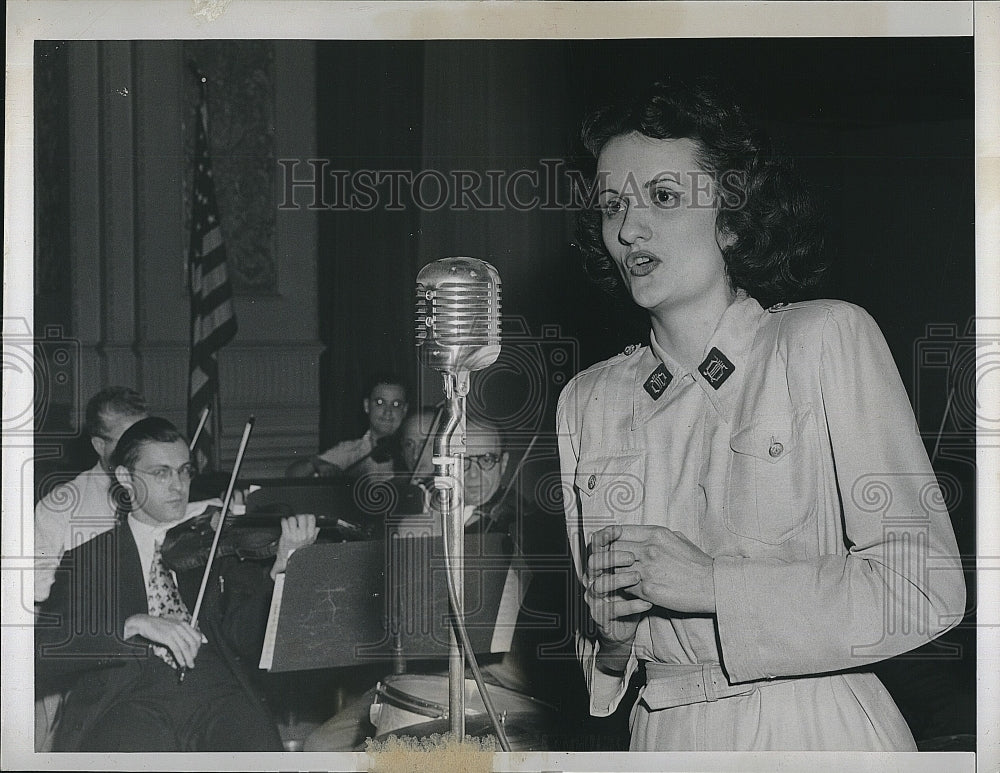 1948 Press Photo Soprano soloist, Jean Lawrence - Historic Images