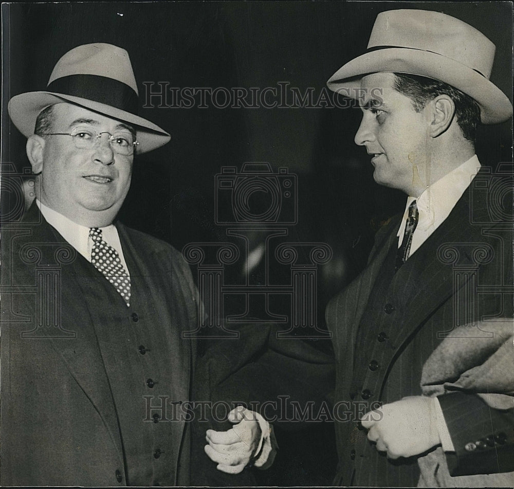 1938 Press Photo Edmund Dolan Cited With Others Frr Contempt - Historic Images