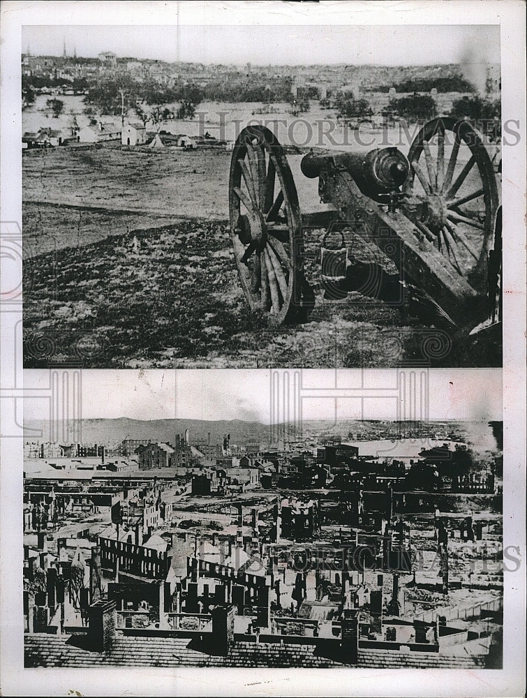 1960 City Of Richmond Before & After Burned 4/2/1865-Historic Images