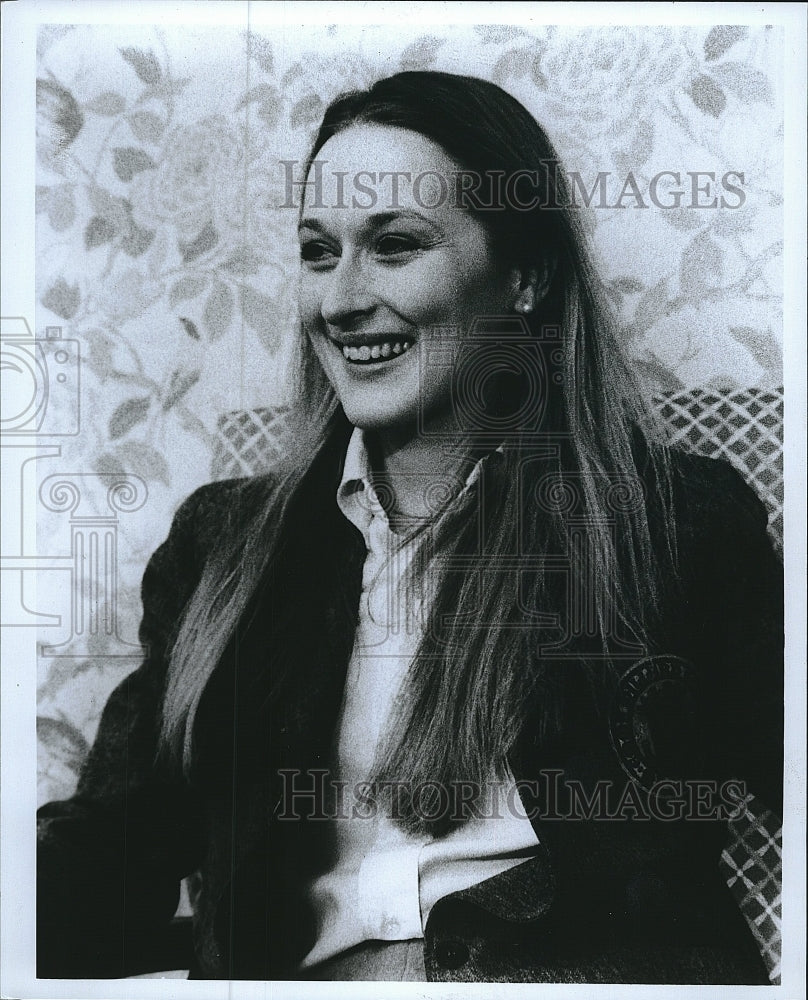 1979 Press Photo Actress Meryl Streep in "Manhattan" - Historic Images