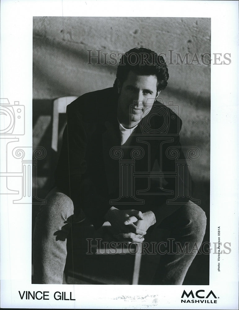 1991 Press Photo Vince Gill - Historic Images