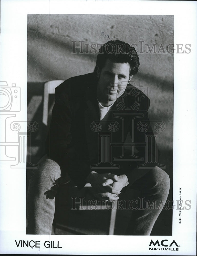 1991 Press Photo Vince Gill - Historic Images