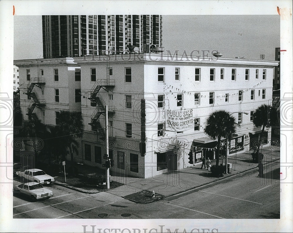 1984 Press Photo Tropicana Hotel before renovation in 1984 in St.Petersburg. - Historic Images