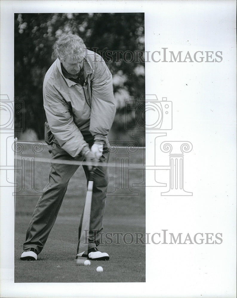 1993 Press Photo J.C. Snead,American Pro golfer in Bayou Golf Club, Largo. - Historic Images