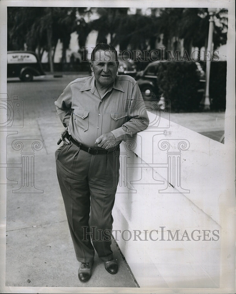 Press Photo Joe McCarthy of the NY Yankees baseball team - Historic Images