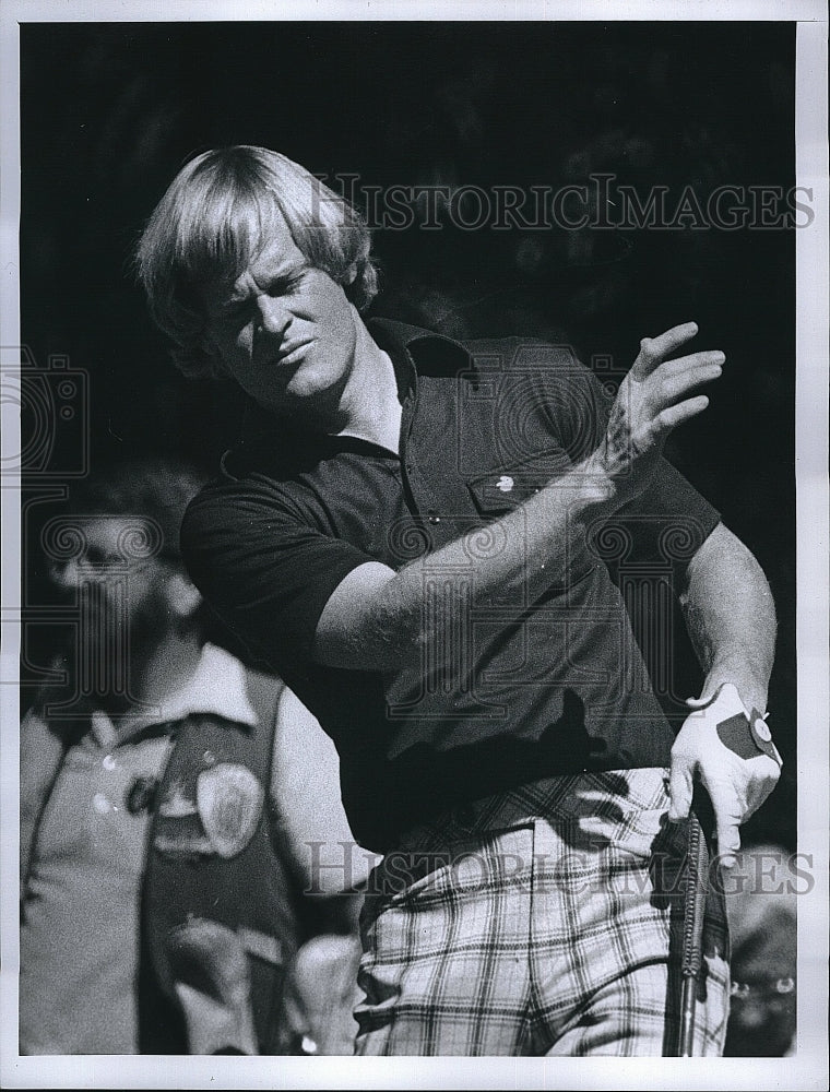 1974 Press Photo PGA Golfer Johnny Miller - Historic Images