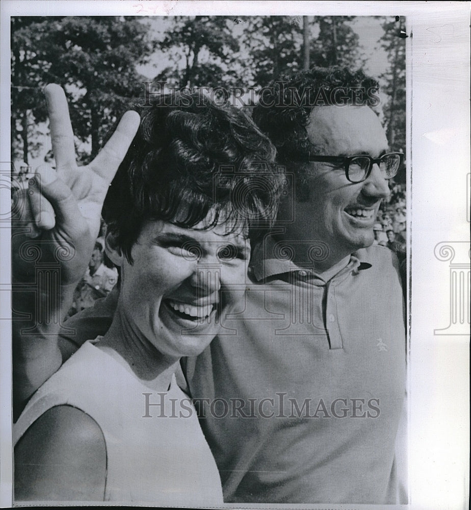 1970 Press Photo Golfer Tommy Aaron - Historic Images