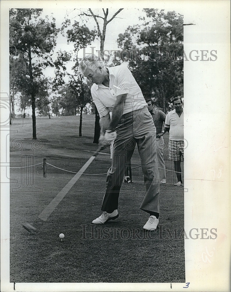 1981 Press Photo Golfer Ken Venturi - Historic Images