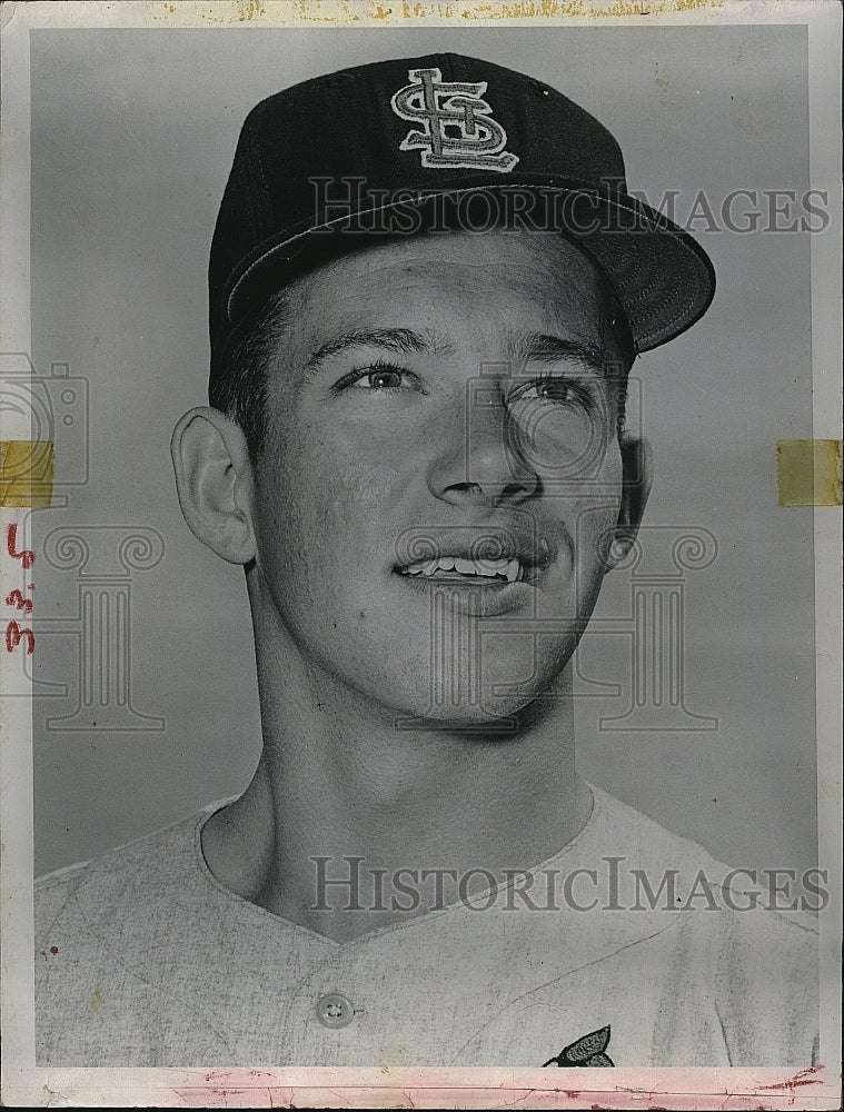 1961 Press Photo  Ray Sedecki of St Louis Cardinals - Historic Images