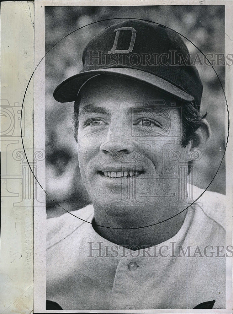 1971 Press Photo Jim Driscoll of the Denver Bears baseball club - Historic Images