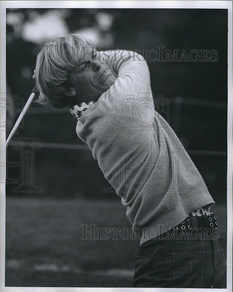 1973 Press Photo PGA golfer, Johnny Miller in action - Historic Images