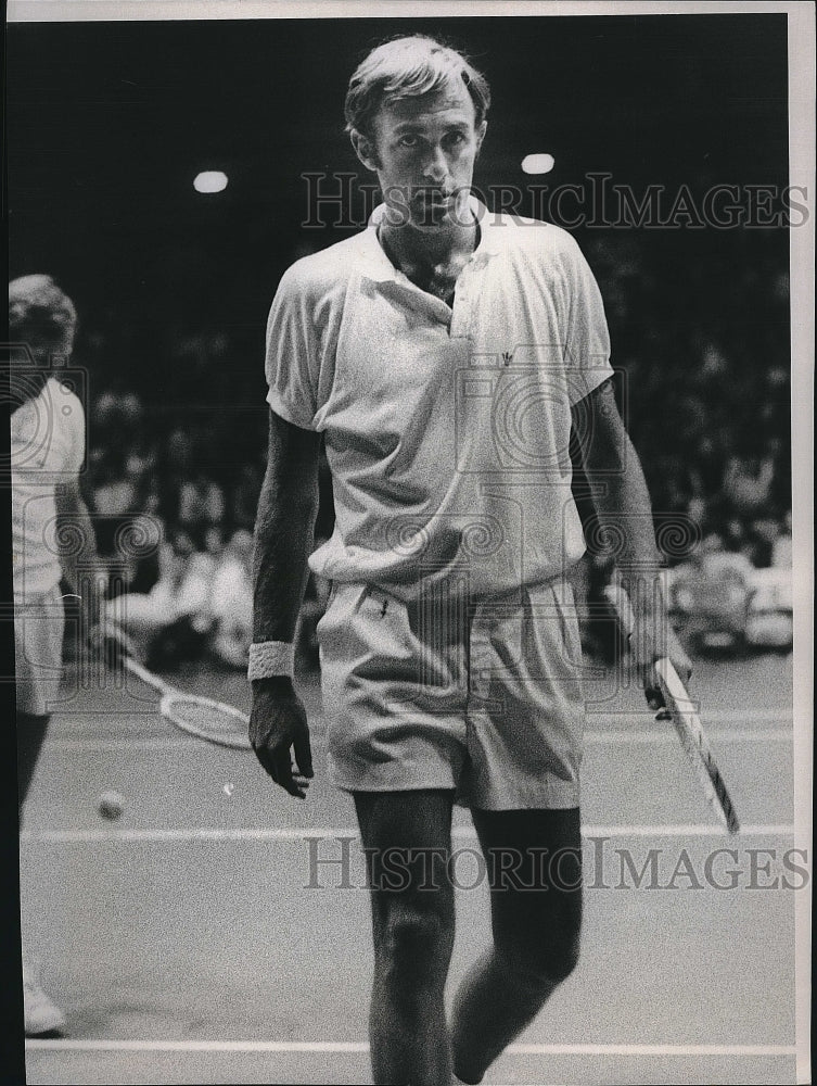 1969 Press Photo Australian John Newcomb at Wimbledon tennis - Historic ...