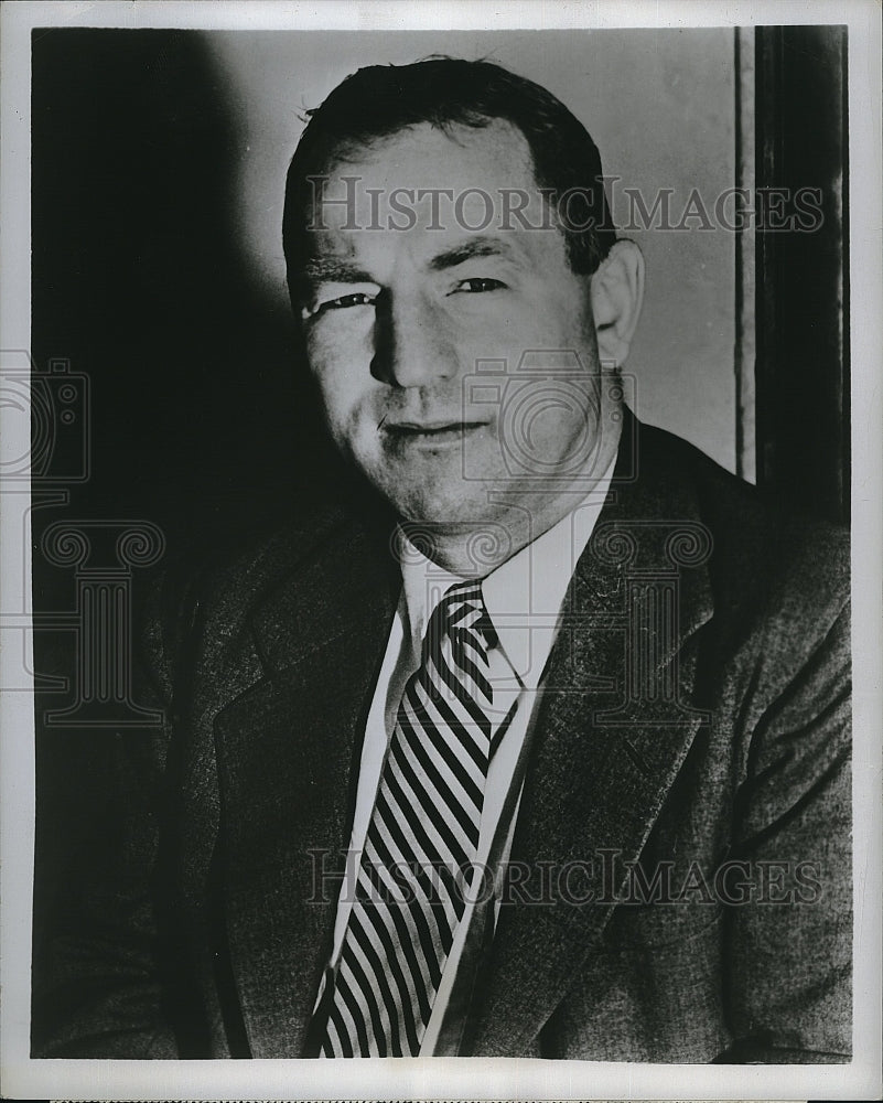 1954 Press Photo Steve Sebo, U of Penn football coach - Historic Images