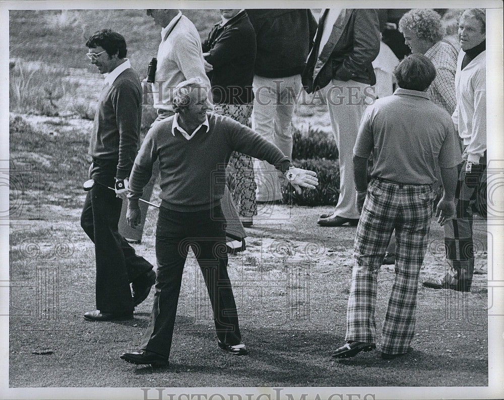 1977 Press Photo Arnold Palmer, PGA golfer - Historic Images