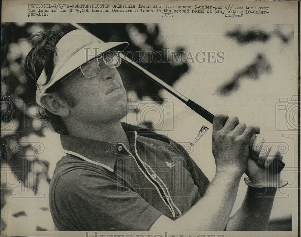 1972 Press Photo Golfer hale Irwin at Houston Open - Historic Images