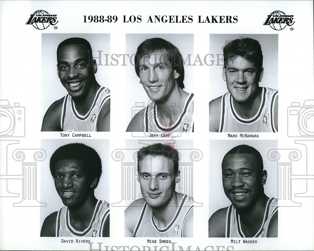 1988 Press Photo Los Angeles Lakers - Historic Images