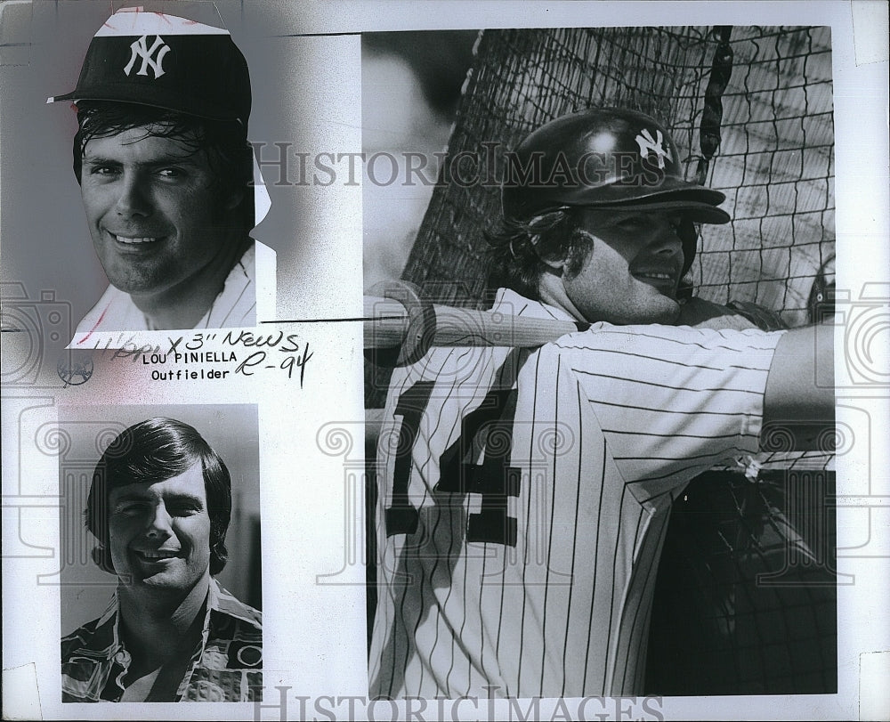 1994 Press Photo Lou Piniella outfielder for NY Yankees - Historic Images