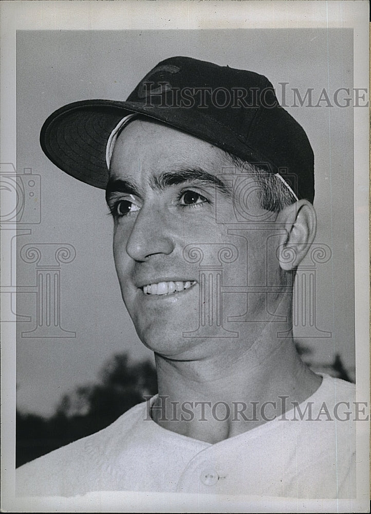 1945 Press Photo Leonardo Merullo, infielder for the Chicago Cubs - Historic Images