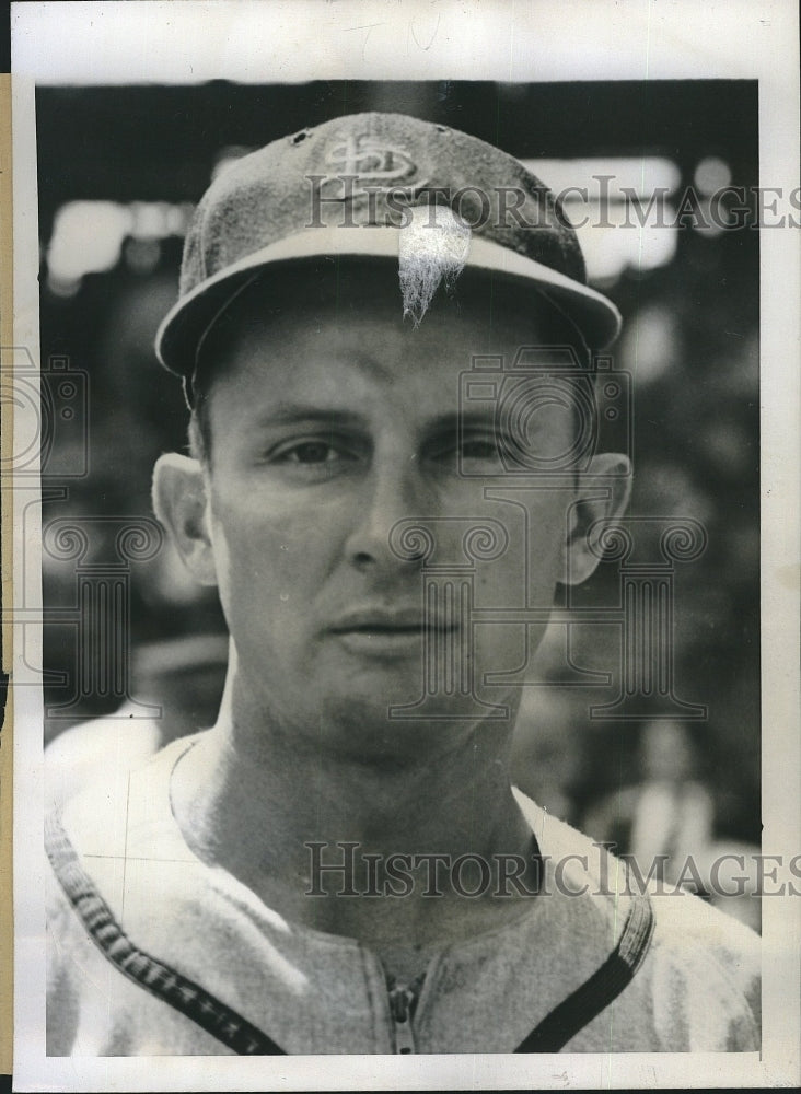 1946 Press Photo Jeff Cross, St. Louis Cardinals infielder - Historic Images