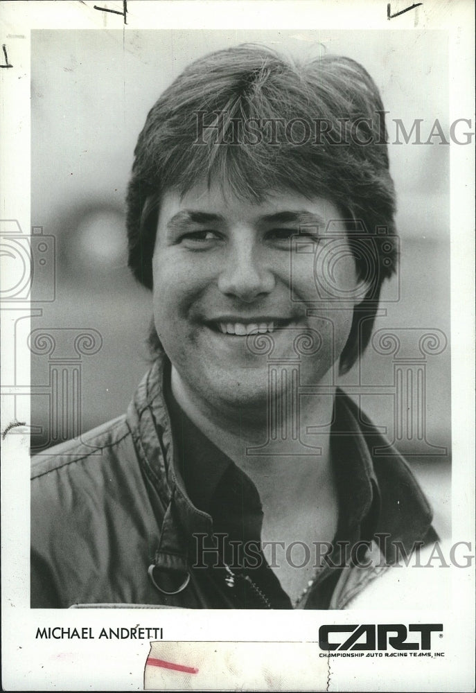 1988 Press Photo Michael Andretti, American CART and Formula One driver - Historic Images