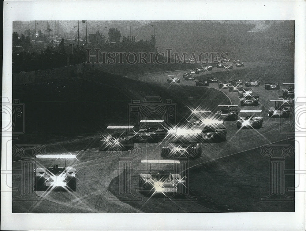 1972 Press Photo Formula 7 race cars in Canadian-American Cup Race - Historic Images