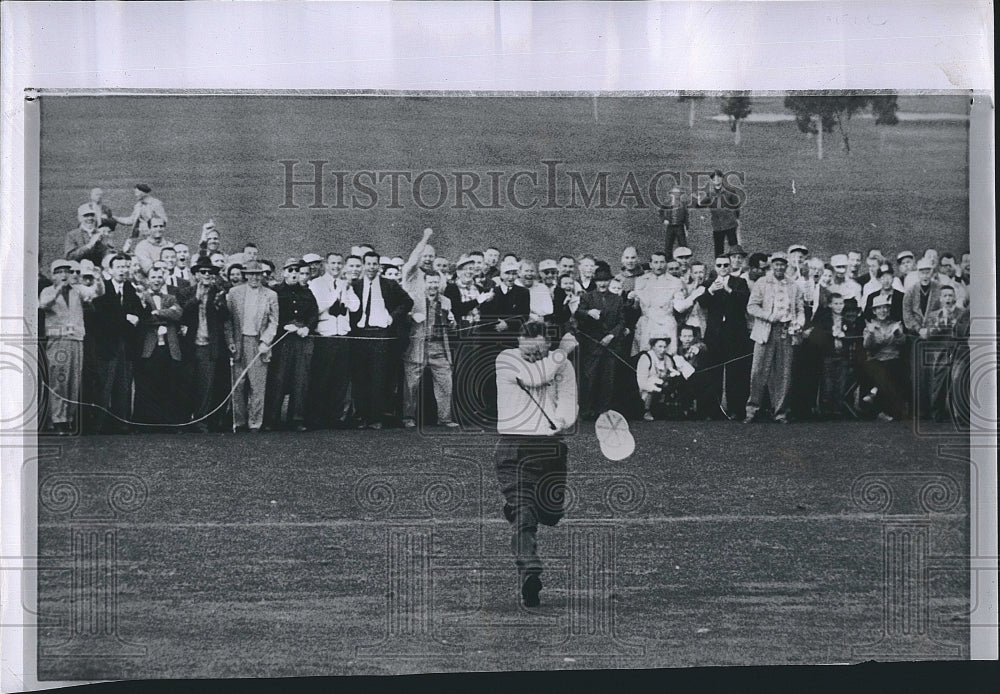 1960 Press Photo Billy Maxwell, Professional Golfer, Yorba Linda Open Tournament - Historic Images