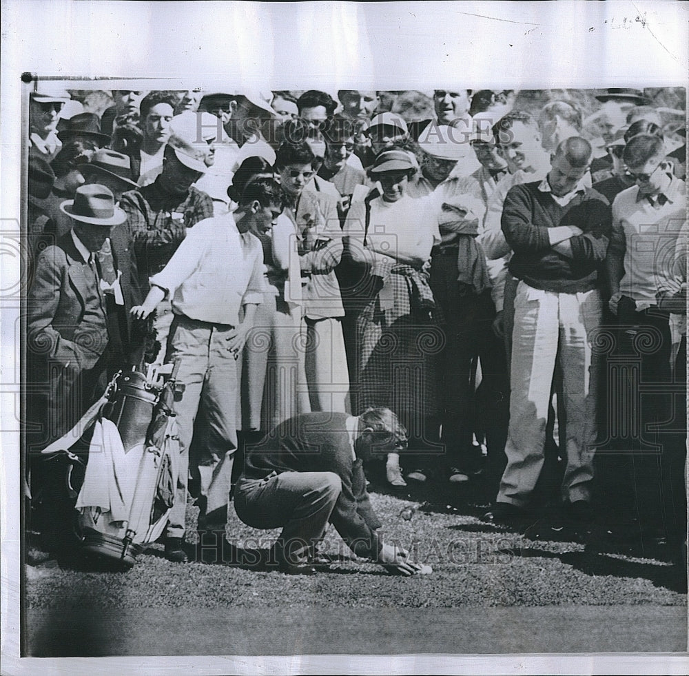 1956 Press Photo Walter Burkemo, Professional Golfer, Azalea Open Tournament - Historic Images