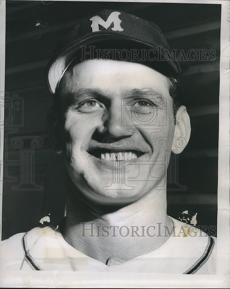 Press Photo Andy Gilbert of the Minneapolis Millers - Historic Images