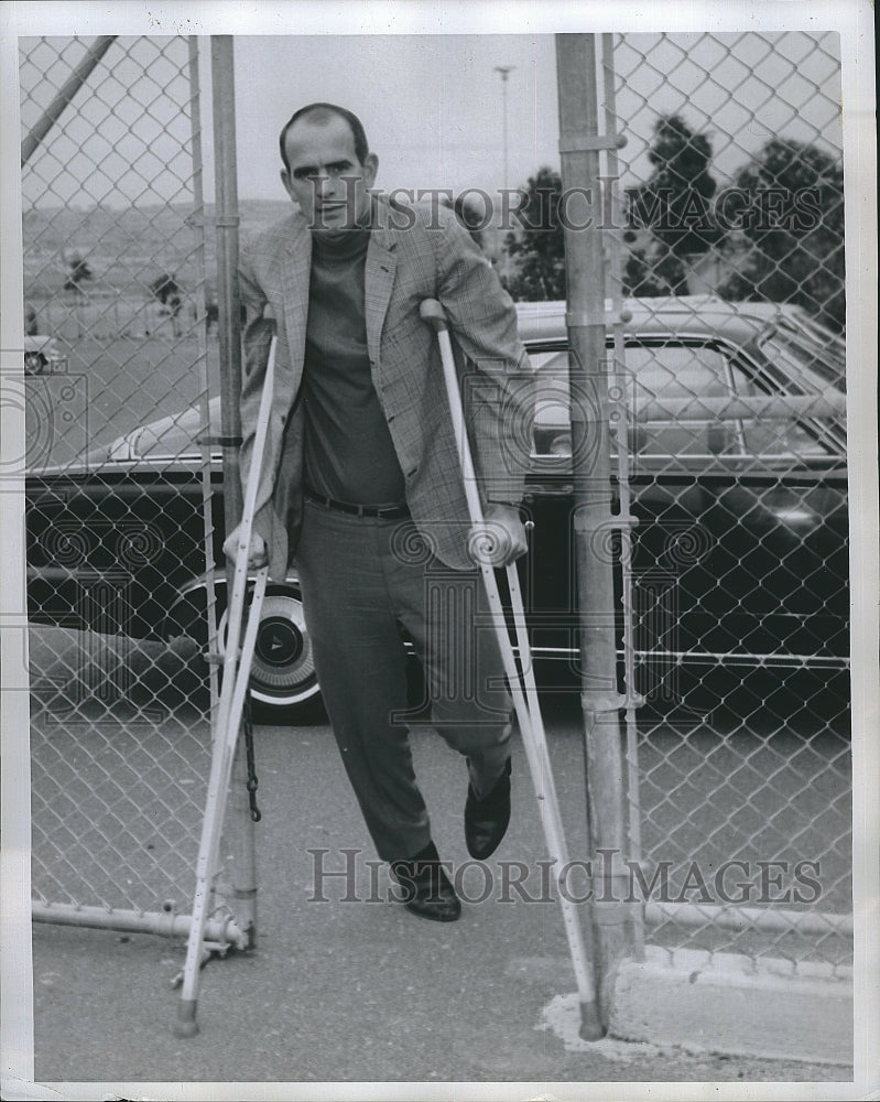 1966 Press Photo Gaylord Perry - Historic Images