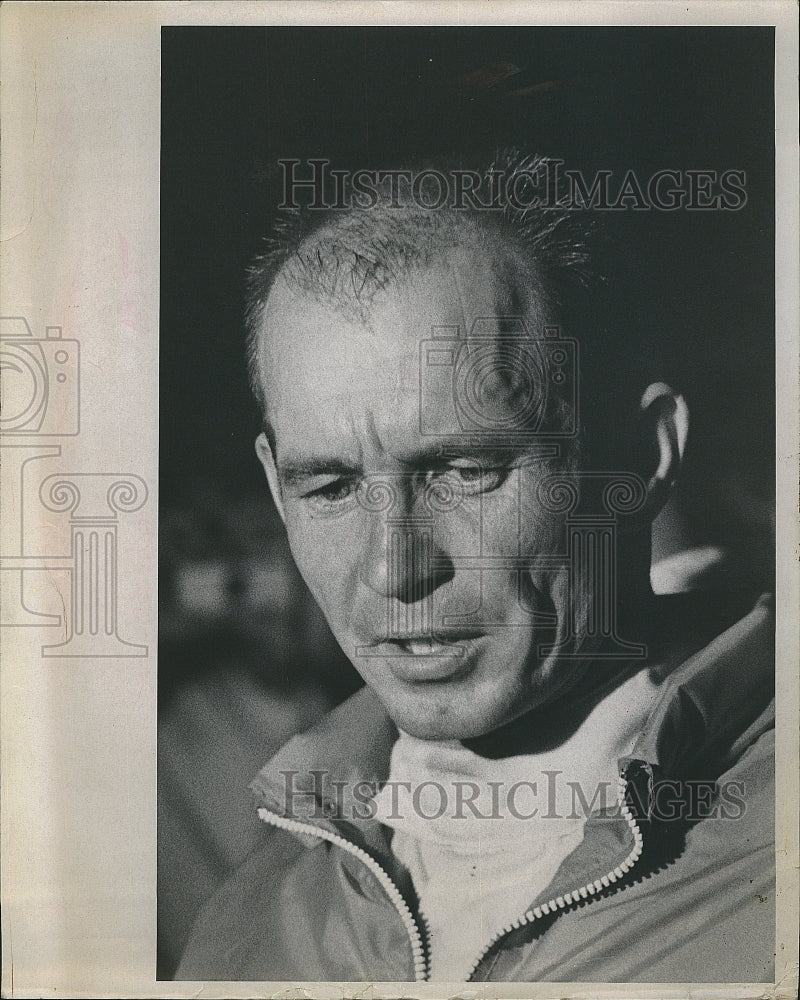 1973 Press Photo Jones Parnelli , American Car Racing Driver and race car owner. - Historic Images