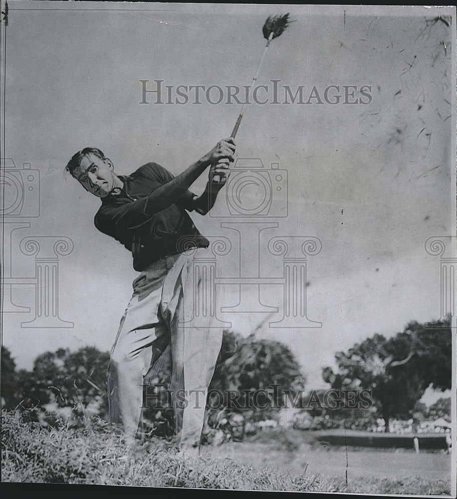 1950 Press Photo Golfer Ed Furgol - Historic Images