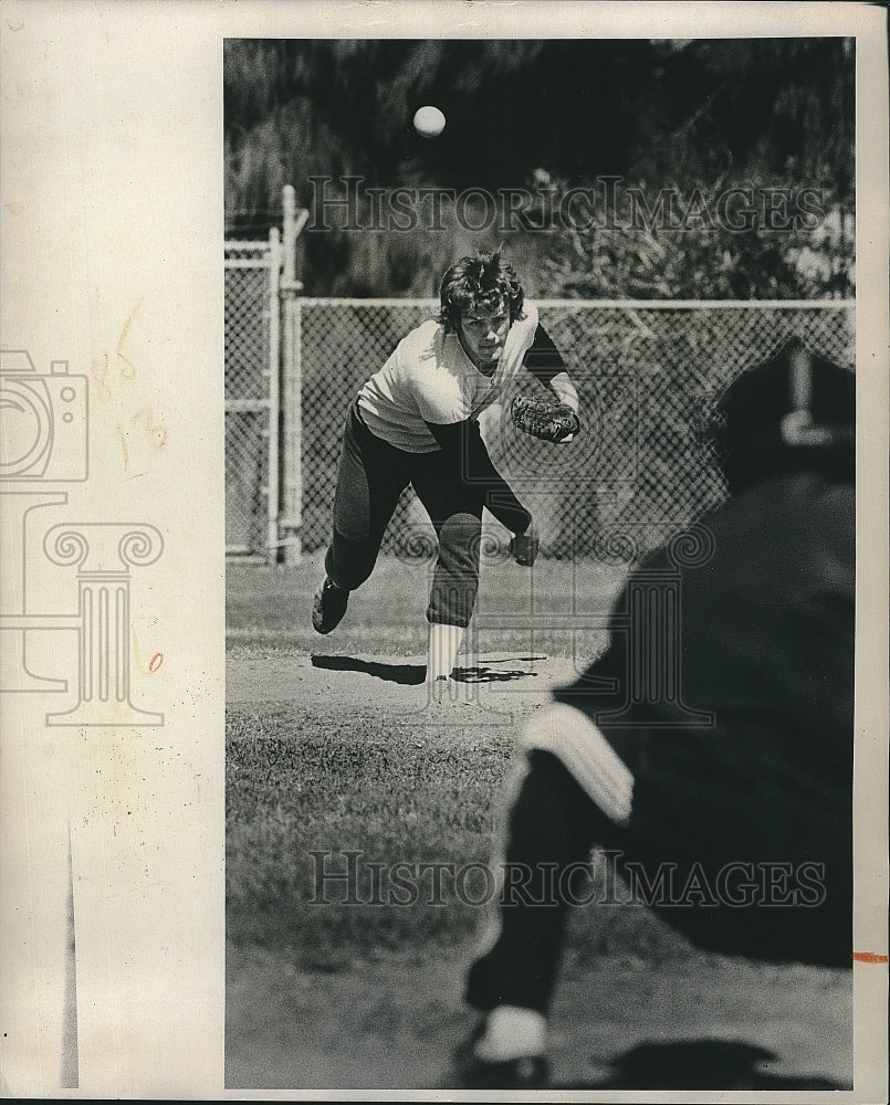 1976 Press Photo Doc Medich of the Pirates - Historic Images