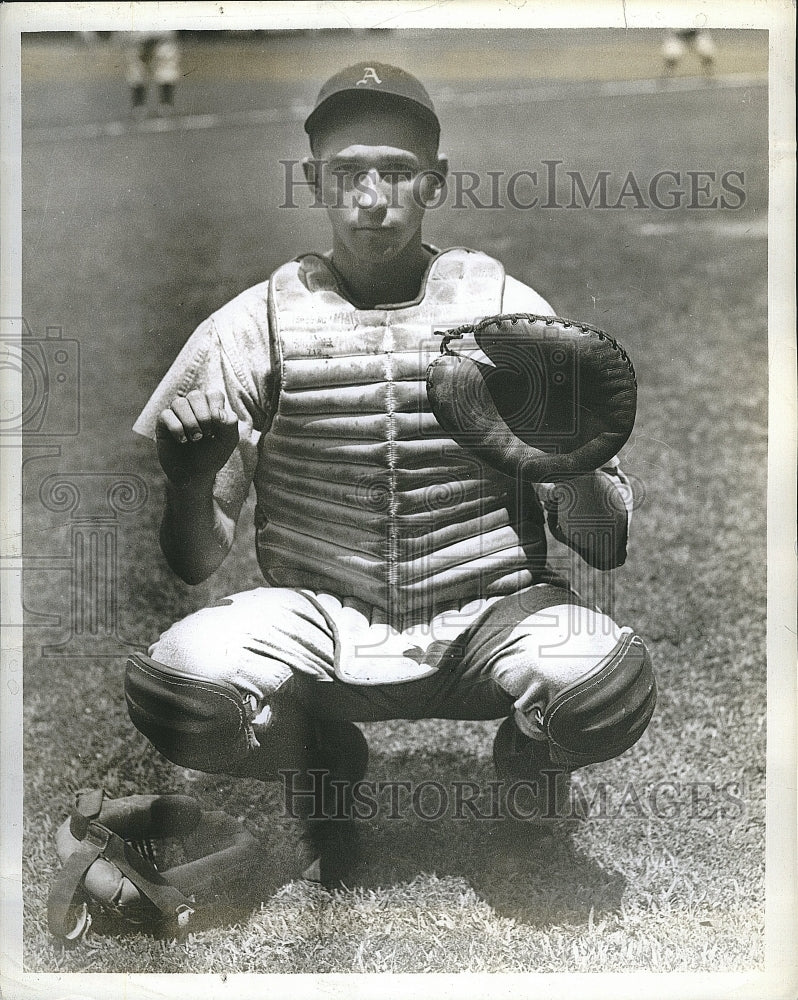 Press Photo Harold Wagner of  Philadelphia Athletics - Historic Images