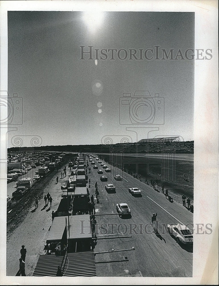 1973 Press Photo Daytona Beach Racing - Historic Images