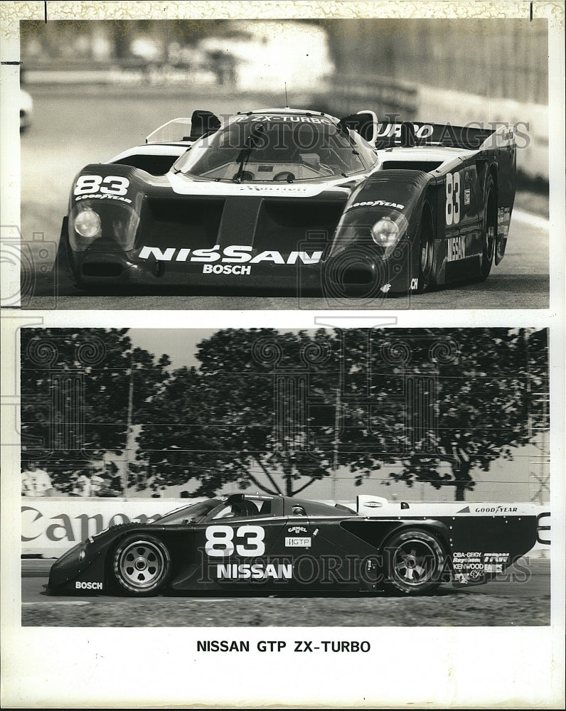 1988 Press Photo Nissan GTP ZX-Turbo - Historic Images