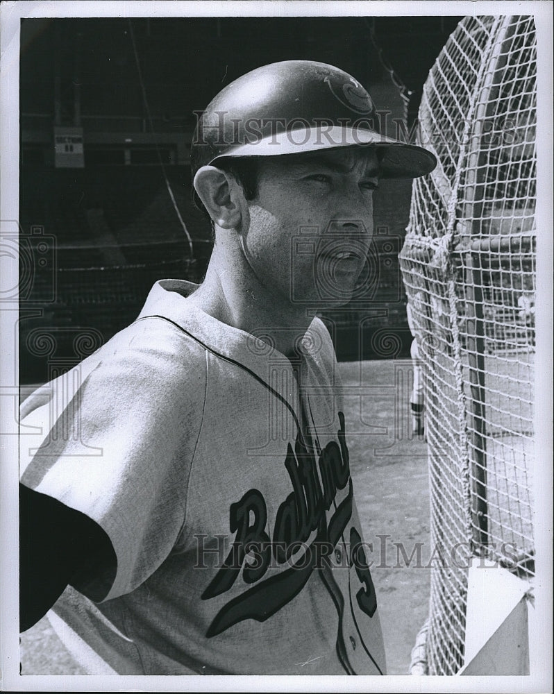 1969 Press Photo Baltimore Orioles baseball, Clay Dalrymple - Historic Images