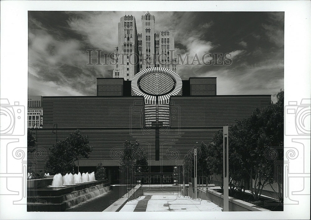 1994 Press Photo New Building Exterior Of San Francisco Museum Of Modern Art - Historic Images