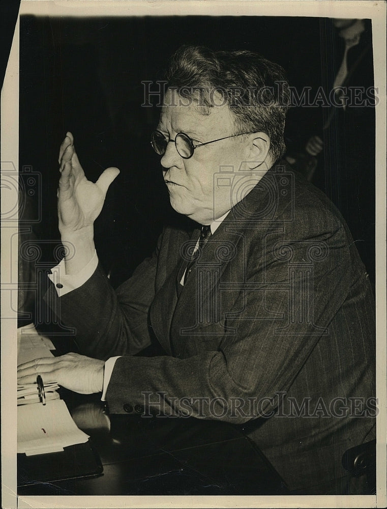 1944 Press Photo William Davis, War Labor Chairman - Historic Images