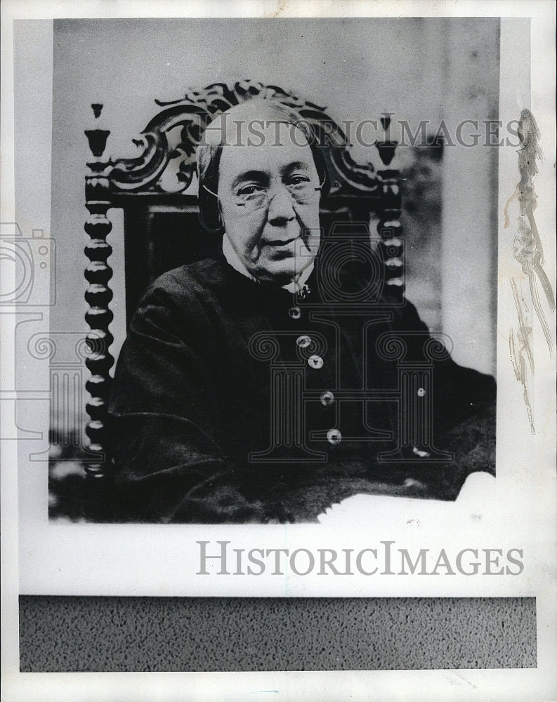 1970 Press Photo &quot;Eliza Cowperthwaite&quot; Painting by Artist Thomas Eakins - Historic Images